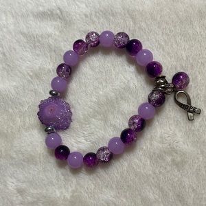 Handmade glass beads jewelry